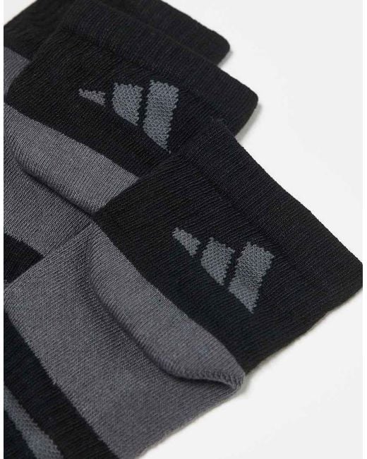 Adidas Originals Black Adidas Running Essentials Ankle Socks for men