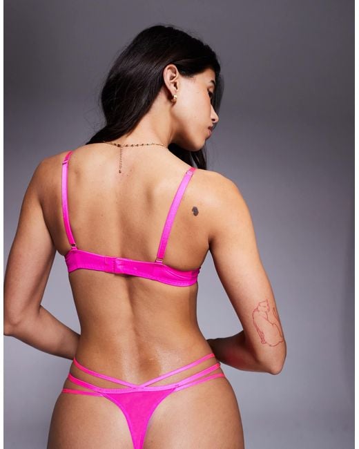 Ann Summers Pink – compelling – wattierter bh