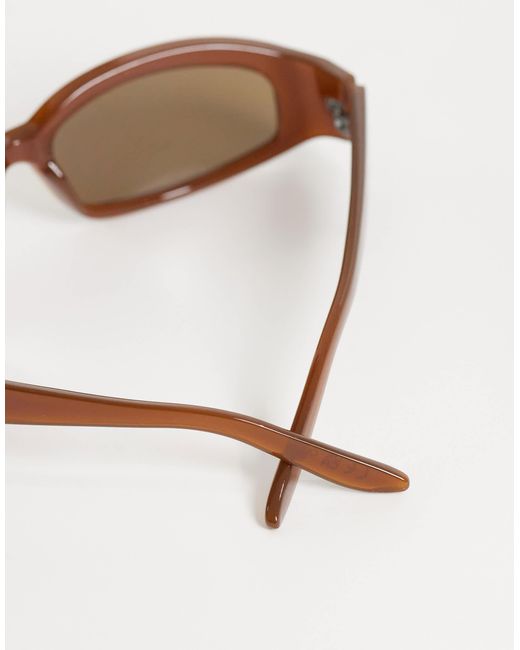Mango Brown – angeschrägte sonnenbrille