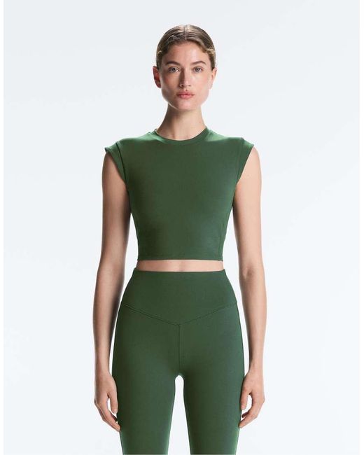 Oysho Green Evermove Sleeveless Tank Top