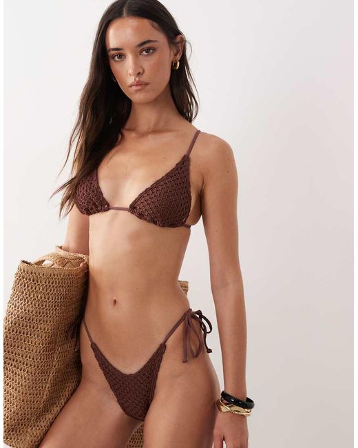 Billabong Natural Halterneck Bikini Top