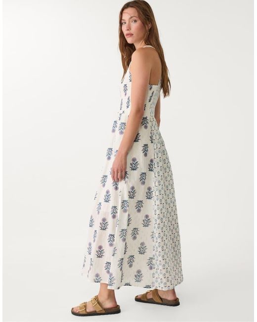 Stradivarius Midi-Jurk in het White