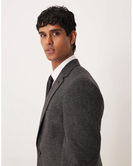 Veste ASOS pour homme en coloris Gray