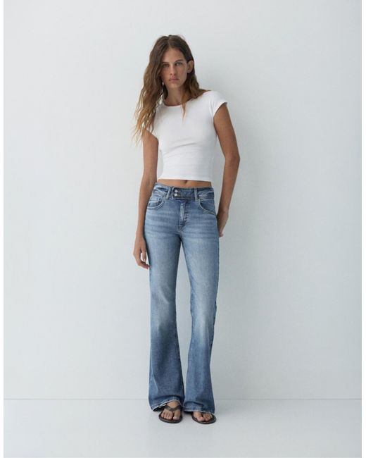 Pull&Bear Blue – bootcut-jeans