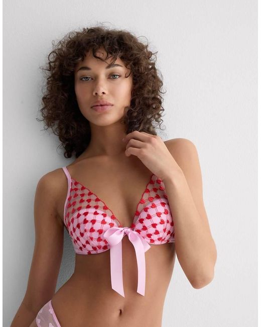 Intimissimi Pink The Love Club Elena Balconette Bra