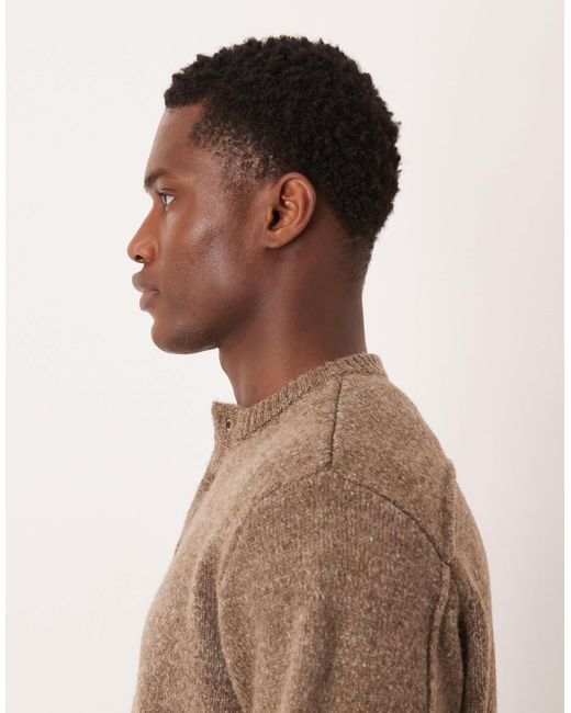 ASOS – strickpullover in Brown für Herren