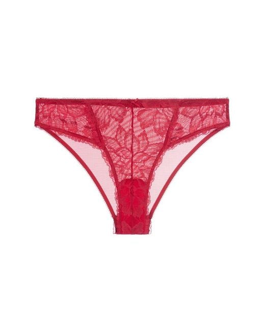 DORINA Red Perfect Lace Brazilian