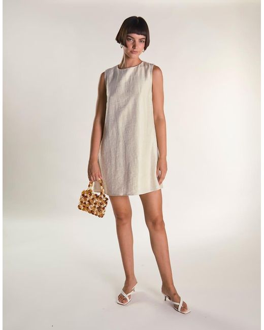 Glamorous Natural Mini Shift Dress