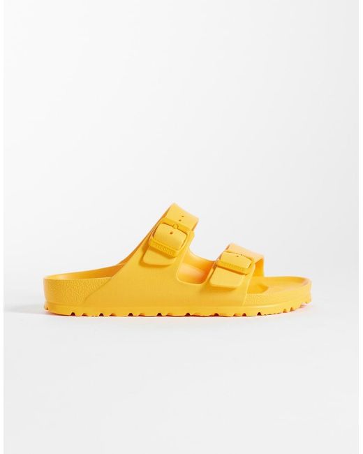 Birkenstock Yellow Arizona Eva Sandals
