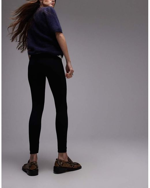 ARKET Blue Seamless Super Stretch Training leggings