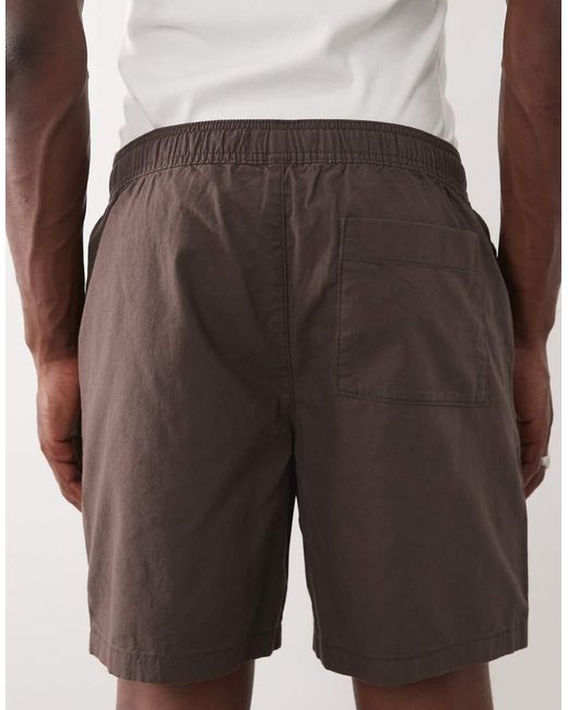 ASOS Pink Linen Blend Short for men