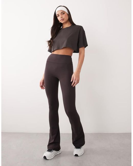 4505 Black Modal Blend Ultra Soft Cropped Performance T-shirt