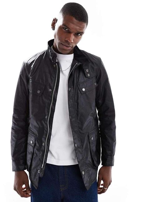 Barbour Blue Duke Wax Jacket for men