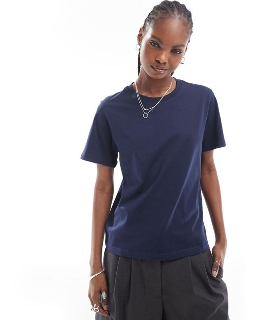 Essence - t-shirt classique - foncé Weekday en coloris Blue