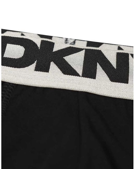 DKNY Black 3 Pack Ozark Modal Trunks for men