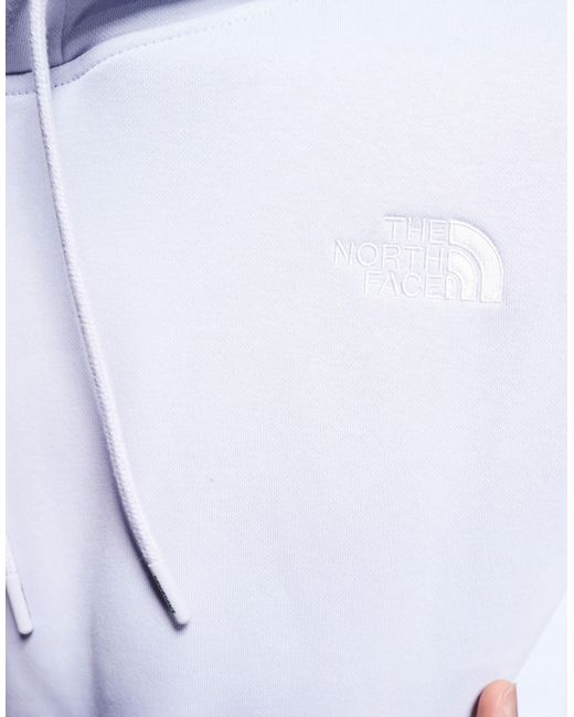 The North Face – essential – oversize-kapuzenpullover in White für Herren