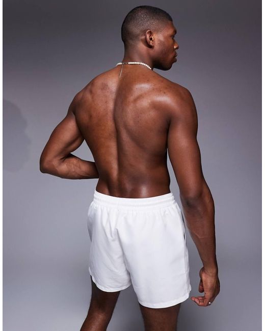 ASOS Korte Zwemshort in het Blue voor heren