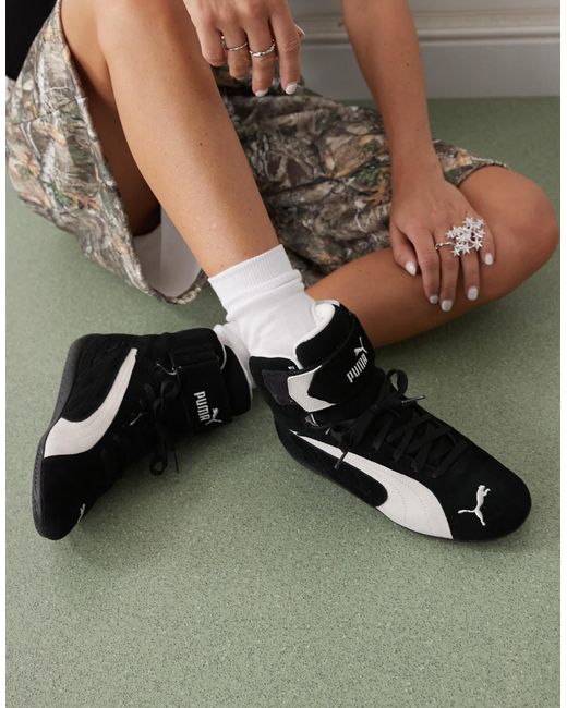 Speedcat mid - baskets PUMA en coloris Black