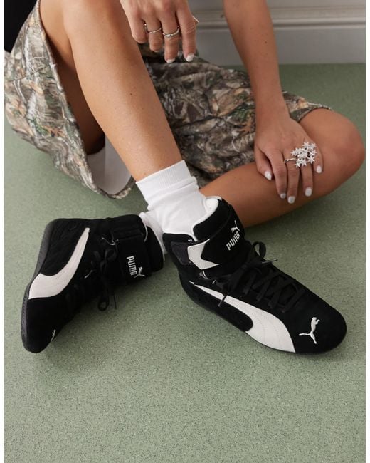 PUMA Black – speedcat mid – sneaker