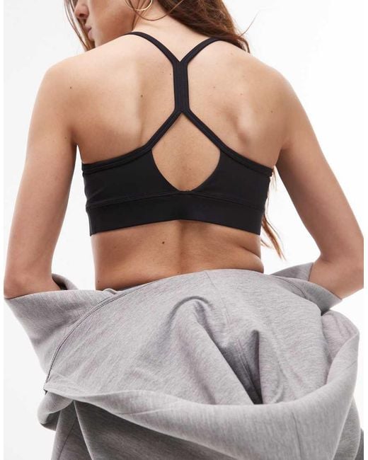 New Balance Black Essential Sports Bra