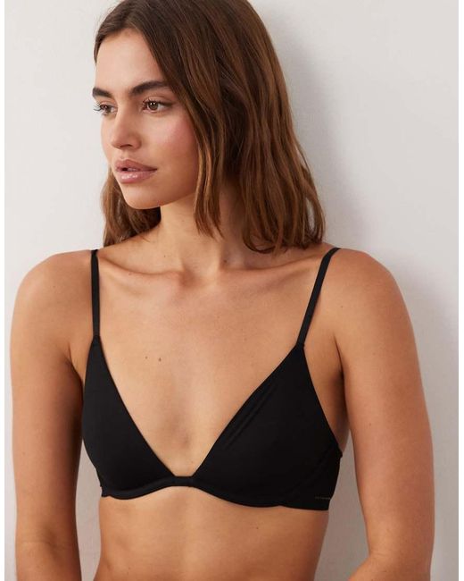 Cotton On Black Plunge Underwire Bra