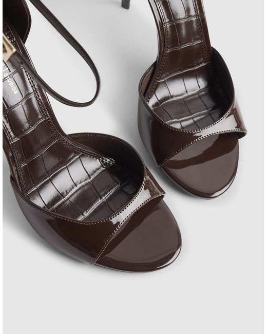 River Island Brown Closed Back Heels