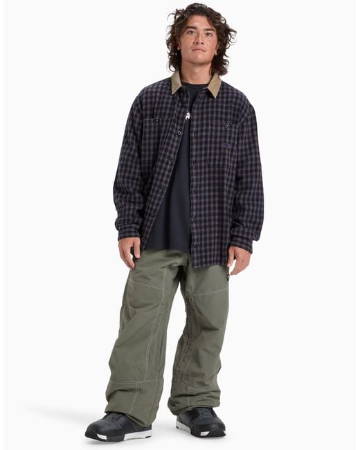 Quiksilver – mercury sandstrokes – langärmliges hemd in Blue für Herren