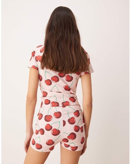 ASOS Pink – knappe shorts