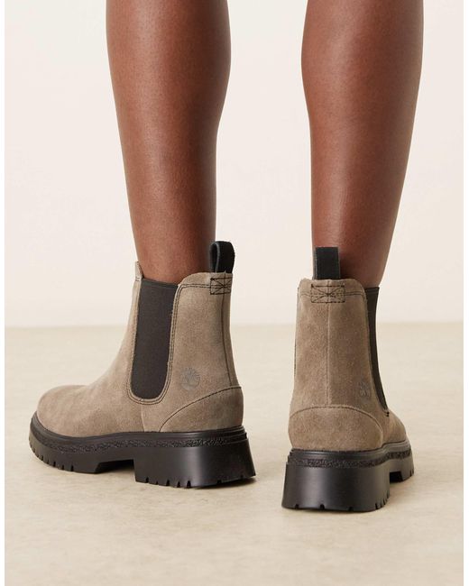 Timberland Natural – cambria valley – chelsea-stiefel aus wildleder