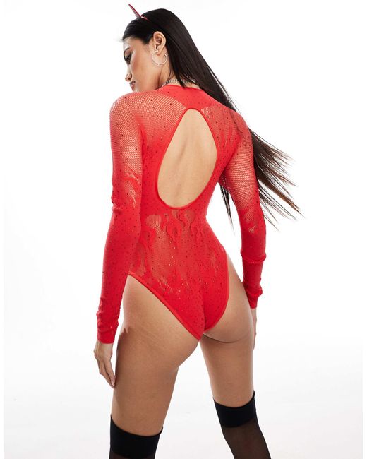 Ann Summers Red – flaming desire – body