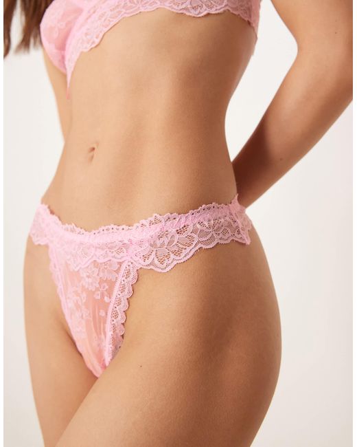 ASOS Natural – lyla – tangaslip