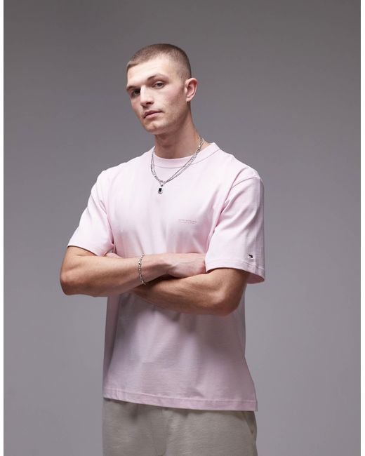 Tommy Hilfiger – t-shirt in Gray für Herren