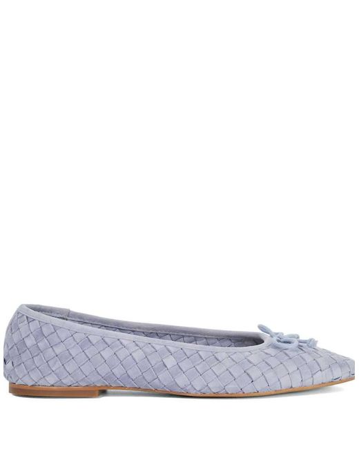 Dune Gray Heat Ballet Pumps