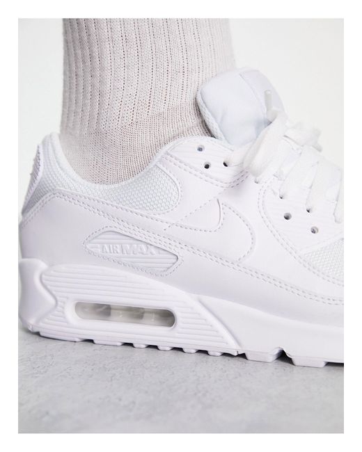 Nike White Air Max 90 Recraft Trainers for men