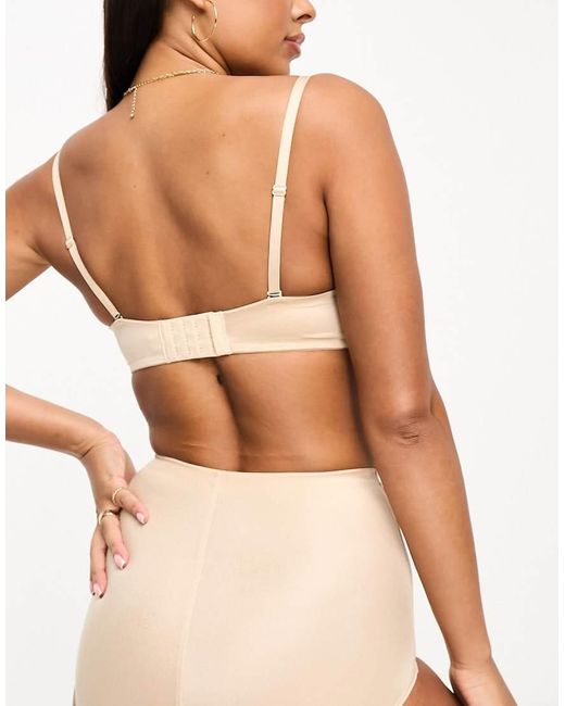 DORINA Brown Mix & Match Sublime Sculpt Padded Shaping Bandeau Bra