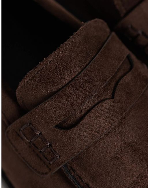 SEQWL Brown Hero Saddle Loafers for men
