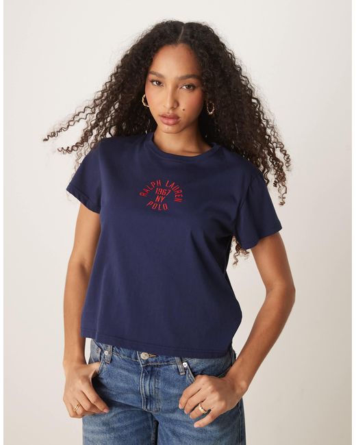 Polo Ralph Lauren Blue – schmales t-shirt