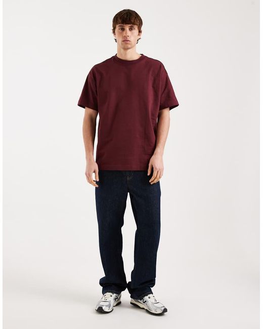 Cotton On Red Box Fit T-shirt for men