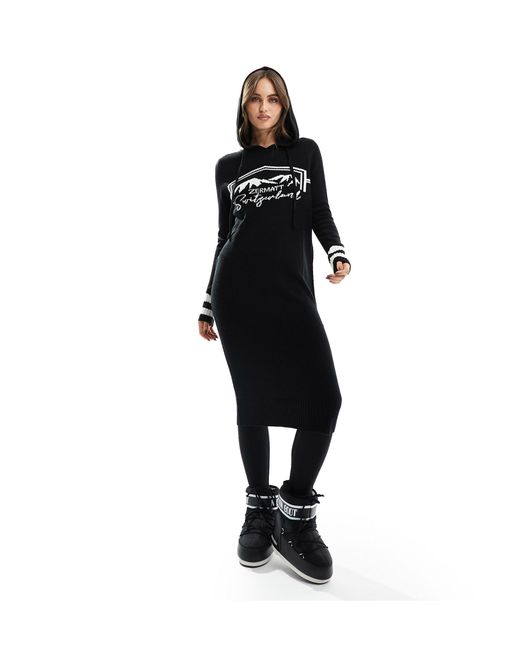 Threadbare Black – ski – pulloverkleid