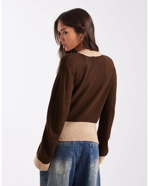 ASOS Brown – strickpullover