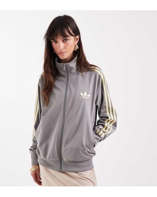 Adidas Originals Gray X Asos Firebird Loose Track Top