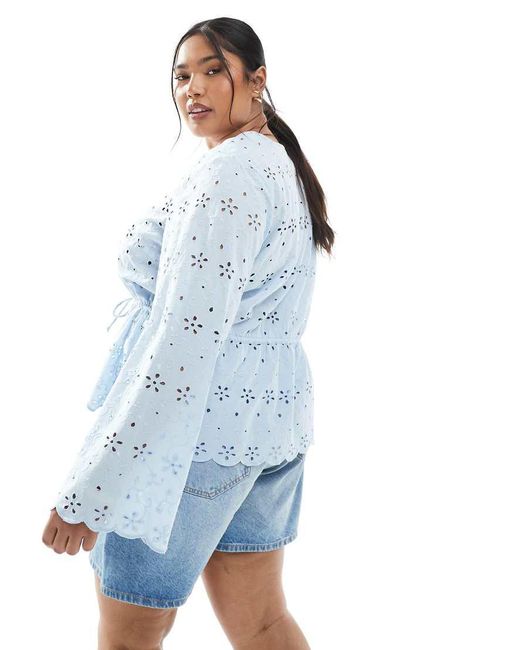 Pieces Curve di Pieces Plus in Blue