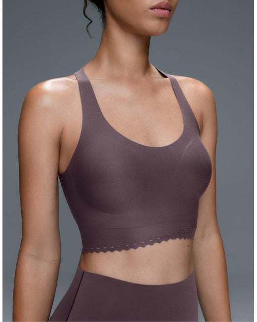 Oysho Gray Perfect-Adapt Medium-Support Sports Bra