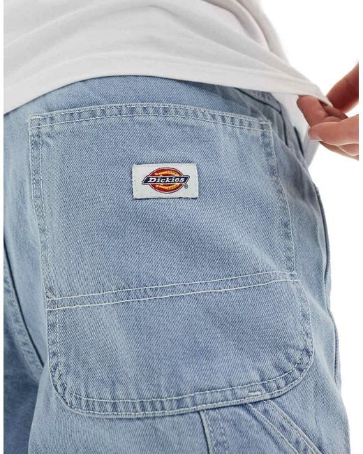 Dickies Blue Garyville Denim Shorts for men