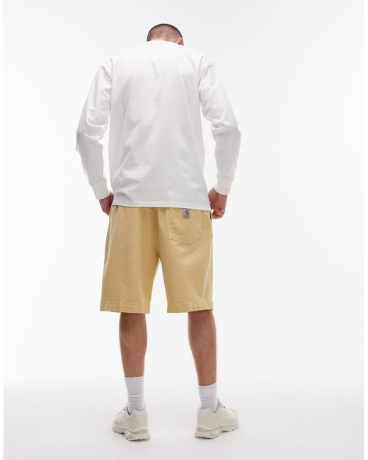 Floyde - short Carhartt pour homme en coloris White