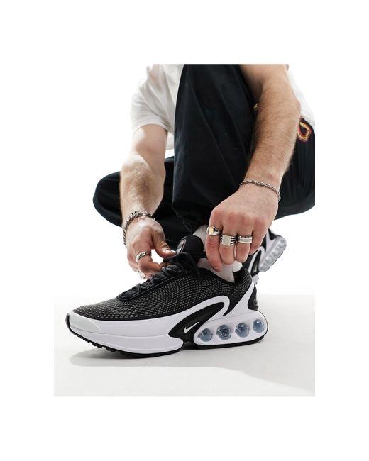 Nike Black Air Max Dn Sneakers for men