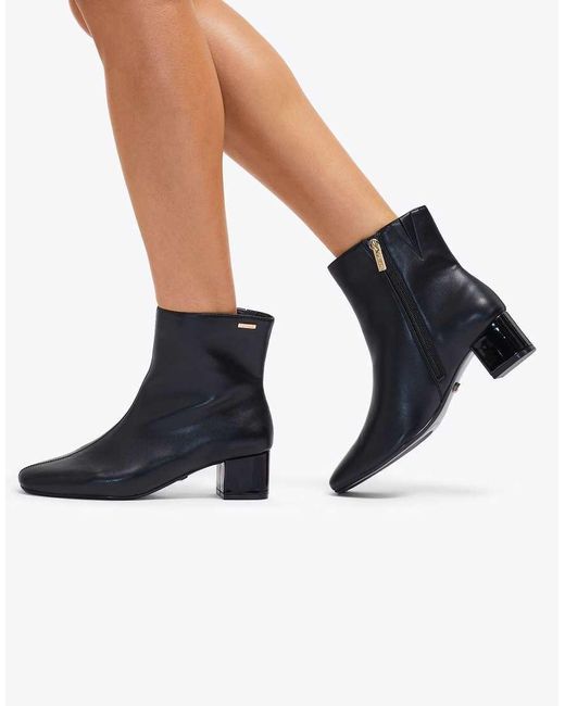Carvela Kurt Geiger Blue Cleo Ankle Boots