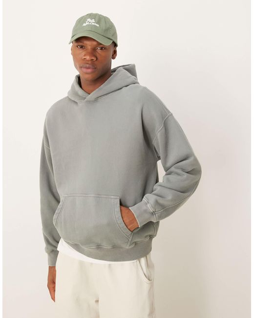 Abercrombie & Fitch Gray Essentials Hoodie for men