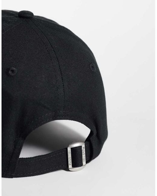 KTZ Black Ny Yankees 9Forty Cap With Rose Embriodery