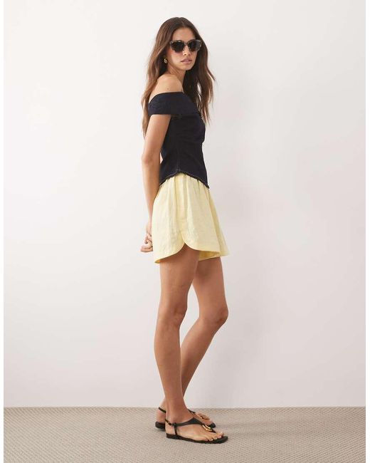 ASOS Bardot-Top in het Blue